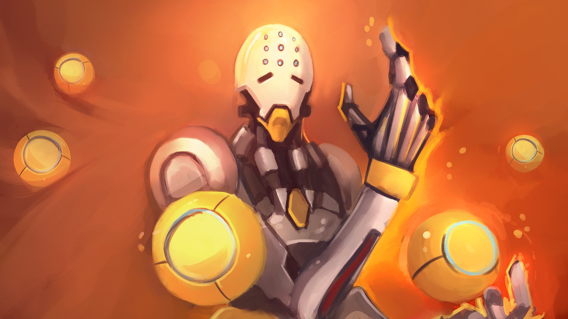 Overwatch Zenyatta Wallpaper Hd - HD Wallpaper 