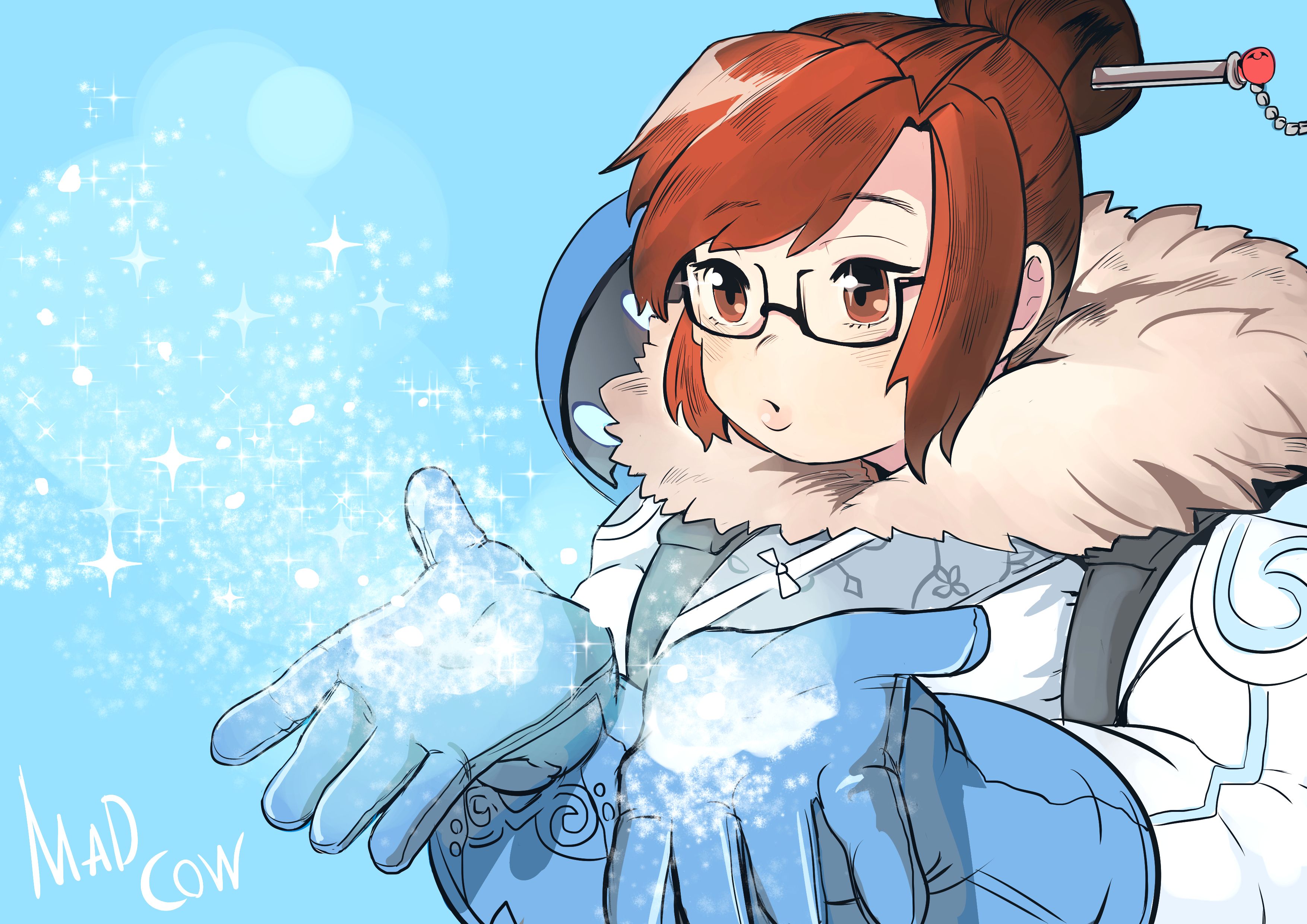 Overwatch Mei - HD Wallpaper 