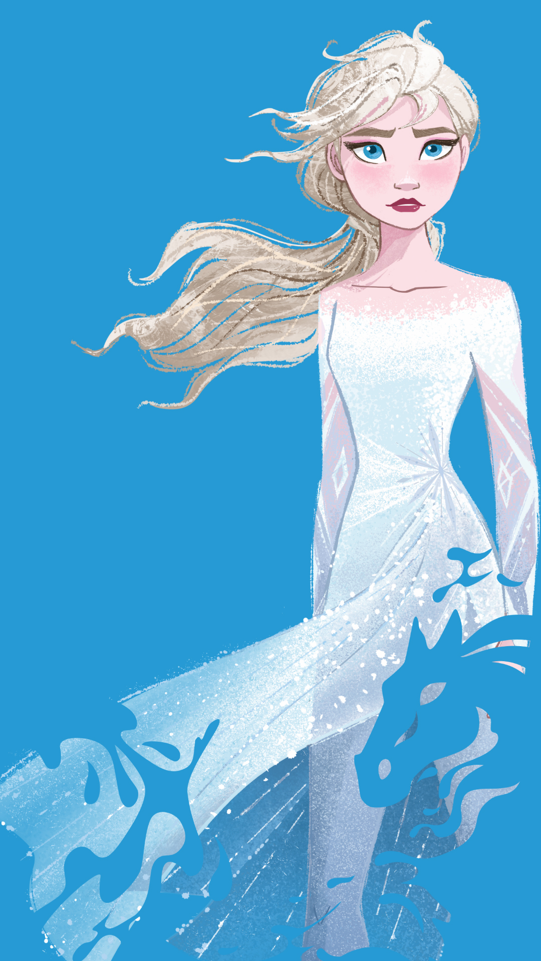 Elsa Phone Wallpaper - Frozen 2 Elsa Nokk - HD Wallpaper 