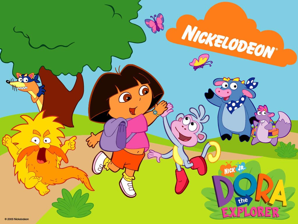 Dora Wallpaper - Dora The Explorer Cartoon Cast - HD Wallpaper 