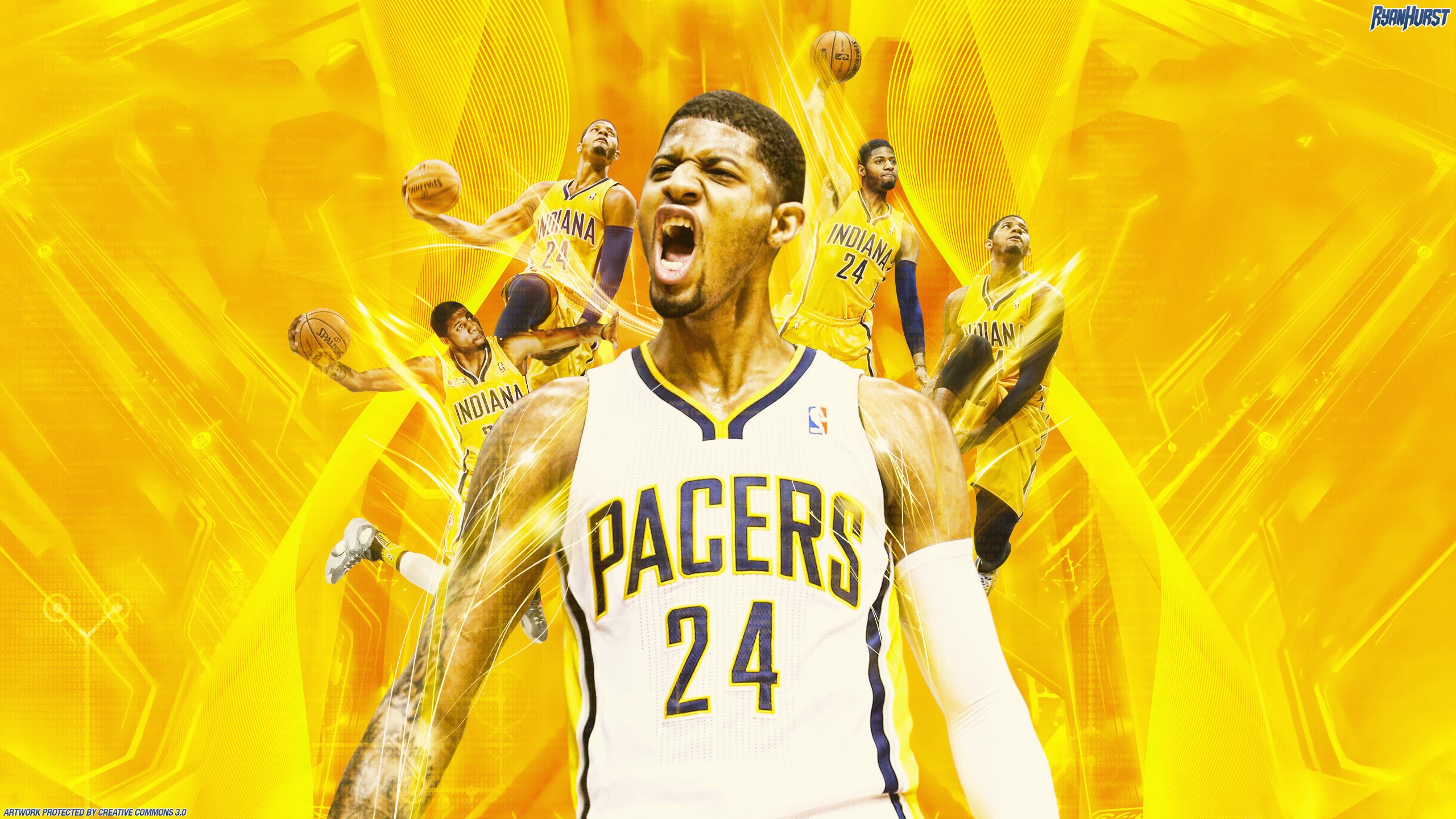 Paul George Wallpaper Hd - HD Wallpaper 