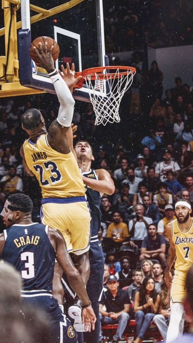 Dunk Lebron James Wallpaper Lakers - HD Wallpaper 