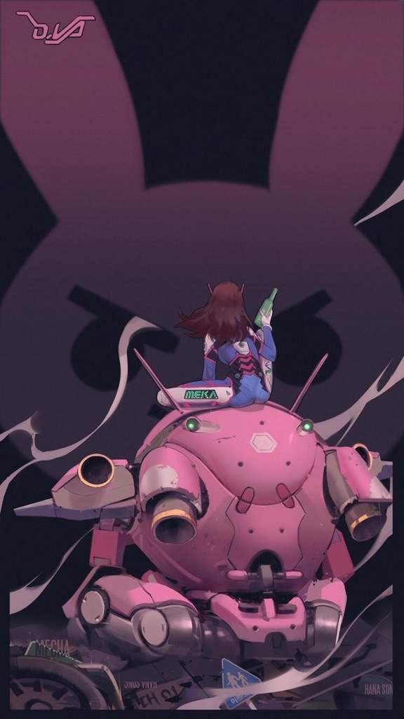 Overwatch Dva Wallpaper Phone - HD Wallpaper 