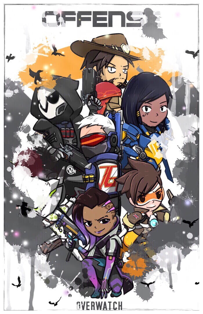 Theme Ps4 Overwatch Reaper - HD Wallpaper 