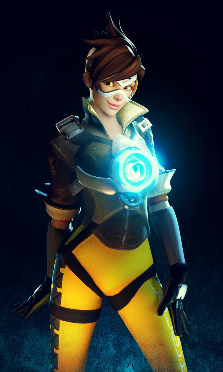 Girly, Tumblr, And Tracer Image - Action Figure - HD Wallpaper 