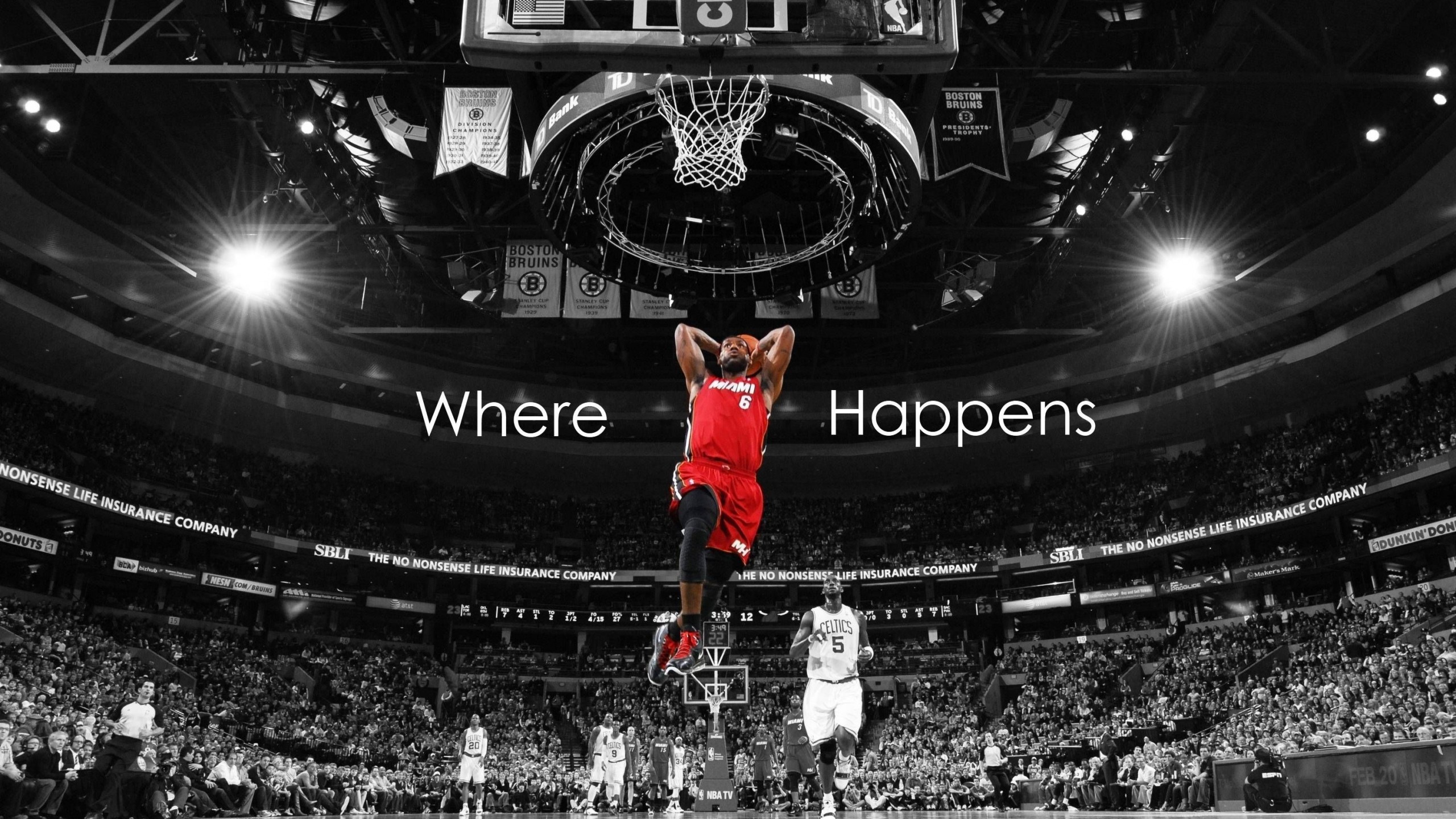 Nba Where Lebron Happens - HD Wallpaper 