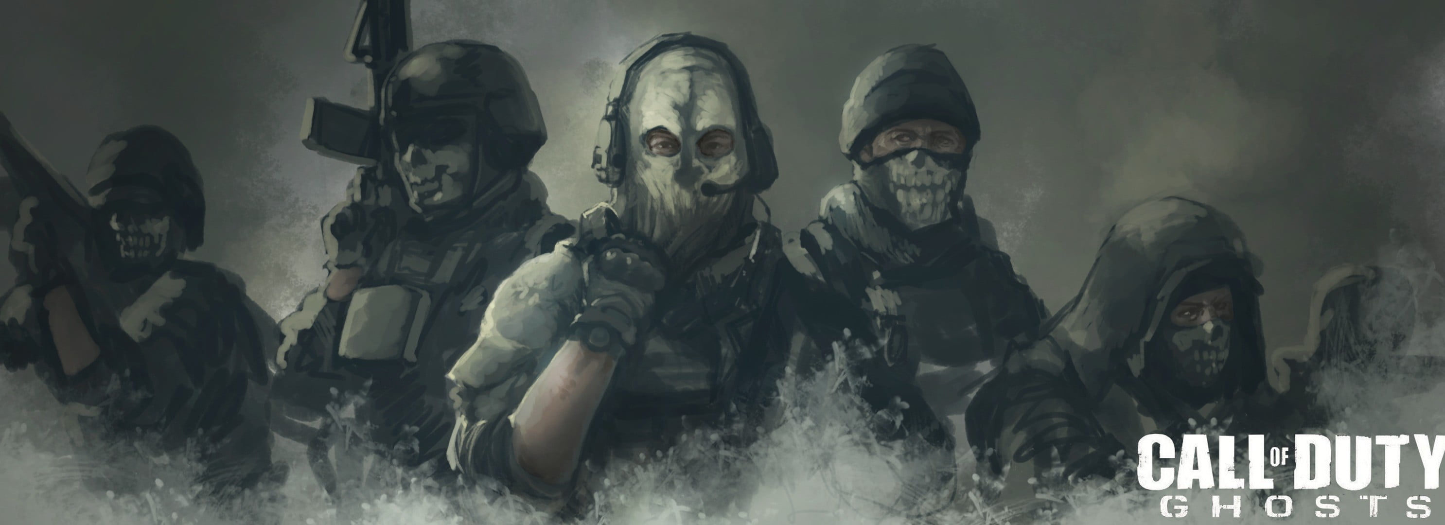 Call Of Duty Ghosts Art - 2972x1080 Wallpaper Call Of Duty Ghosts Art - 2972x1080 Wallpaper