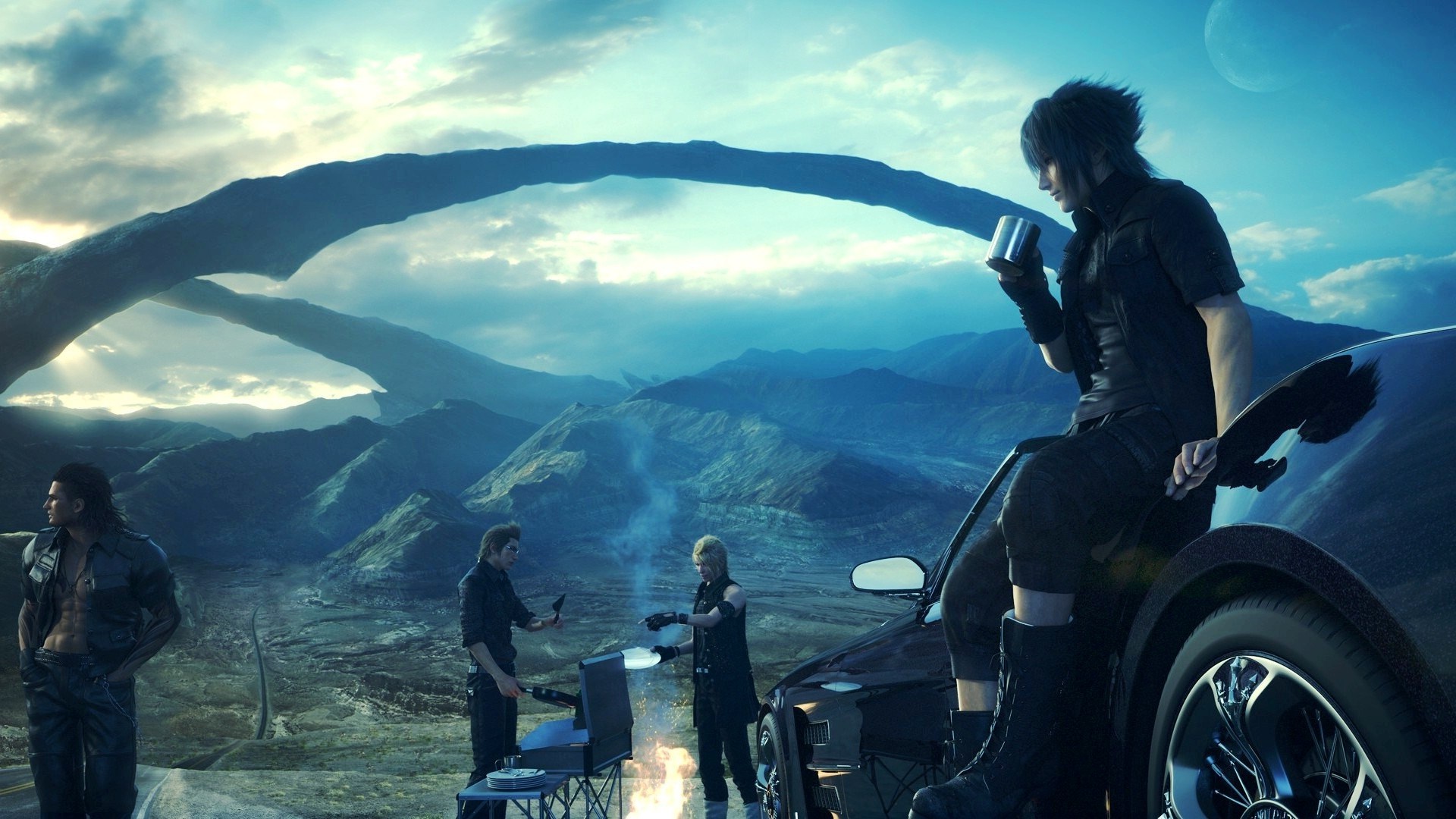 Final Fantasy Xv Desktop - HD Wallpaper 