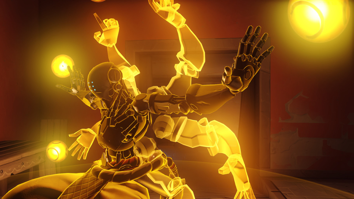 Overwatch Zenyatta - HD Wallpaper 