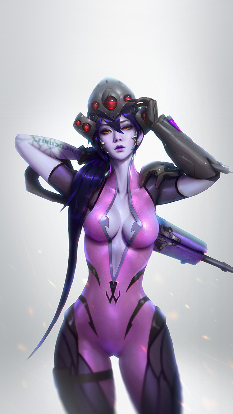 Overwatch Widowmaker Wallpaper Iphone - HD Wallpaper 