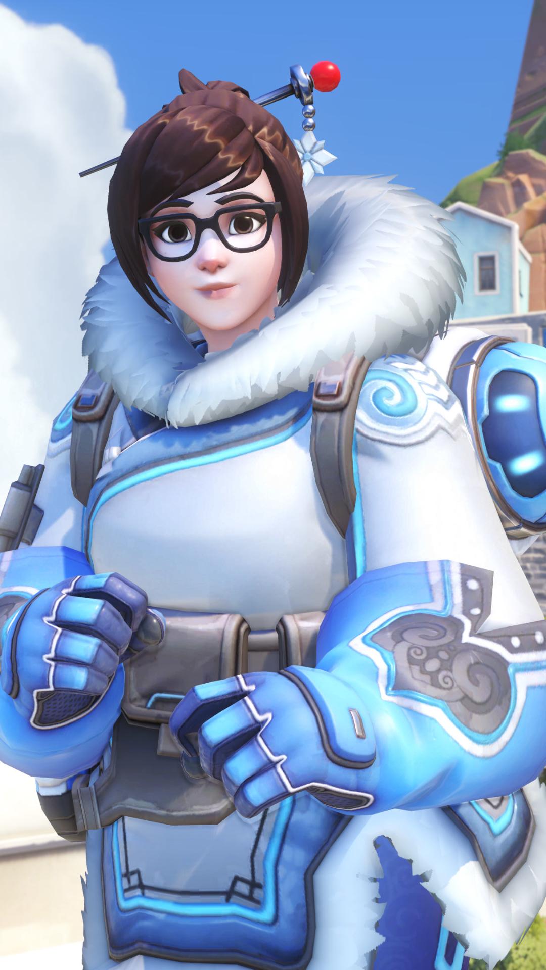 Overwatch Mei Phone Wallpaper - Overwatch Mei Wallpaper Phone - HD Wallpaper 