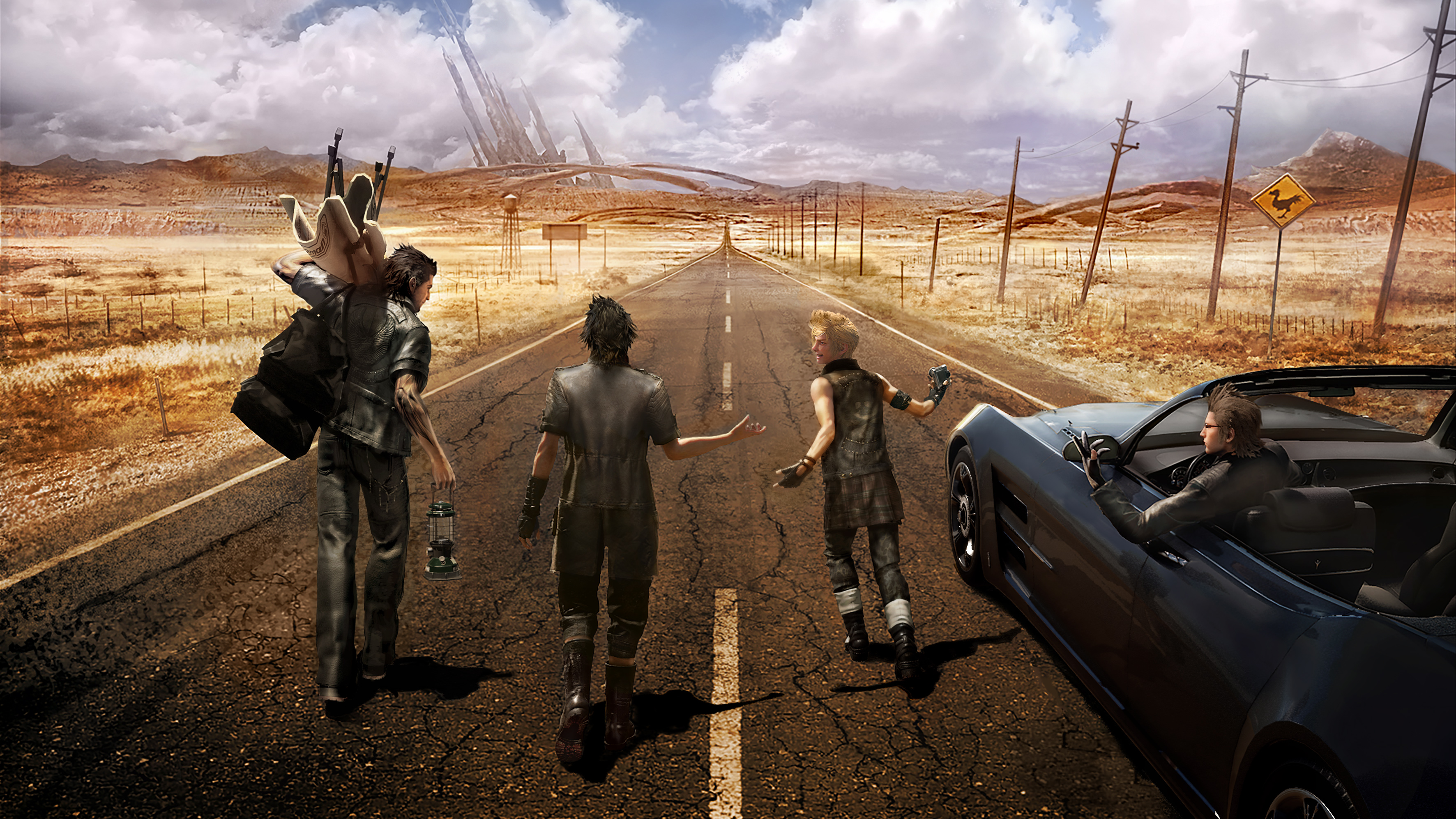 Final Fantasy Xv Wallpaper Pc 3544x1994 Wallpaper Teahub Io