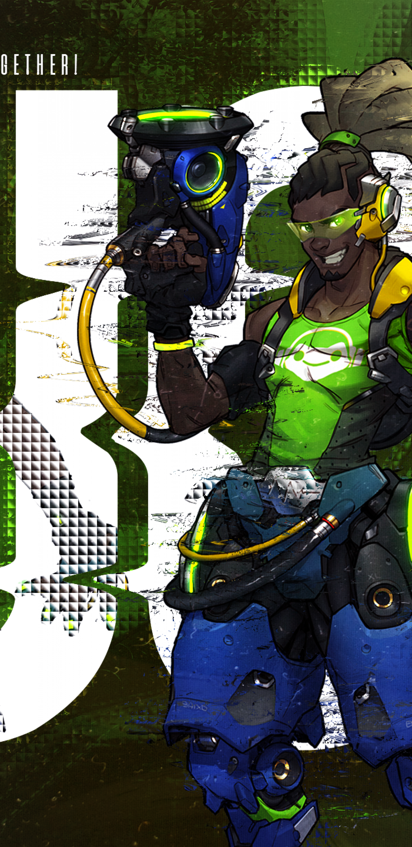 Overwatch, Lucio, Cyborg, Artwork - Cool Overwatch Lucio Wallpaper Hd - HD Wallpaper 