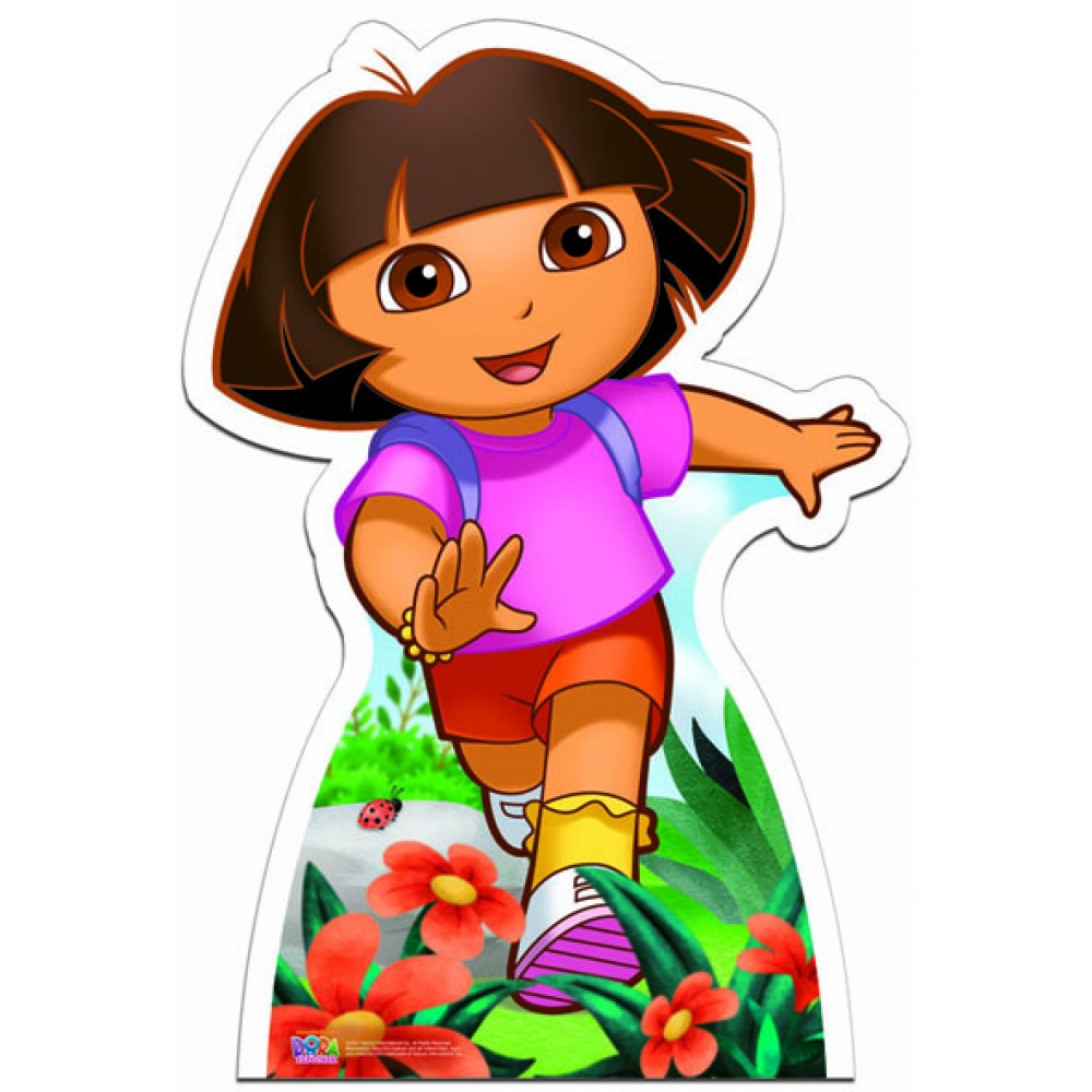 Dora The Explorer Cardboard Cutout Wallpaper Hd For - Dora Ki - HD Wallpaper 