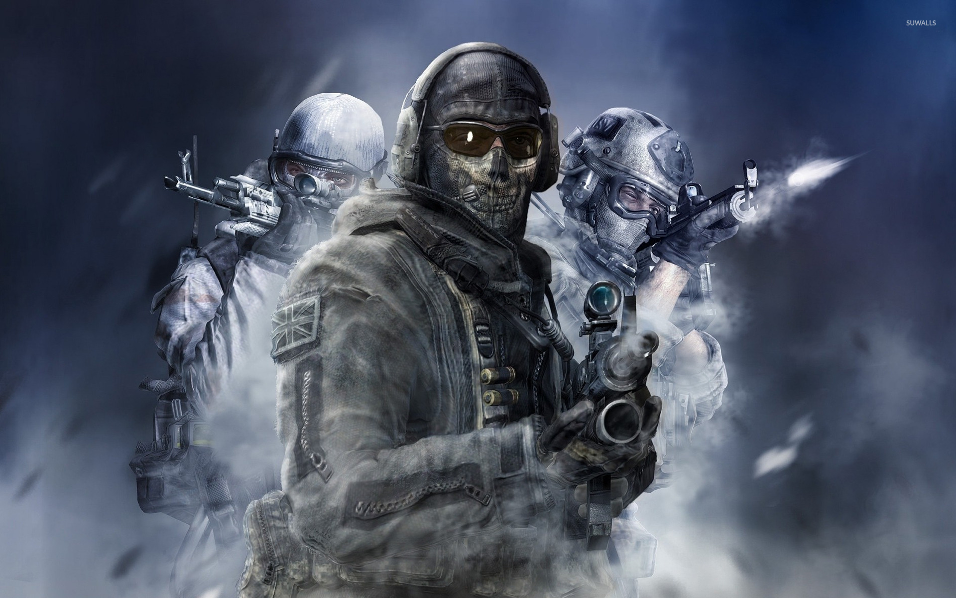 Call Of Duty Modern Warfare 2 Wallpaper Ghost - 1920x1200 Wallpaper -  