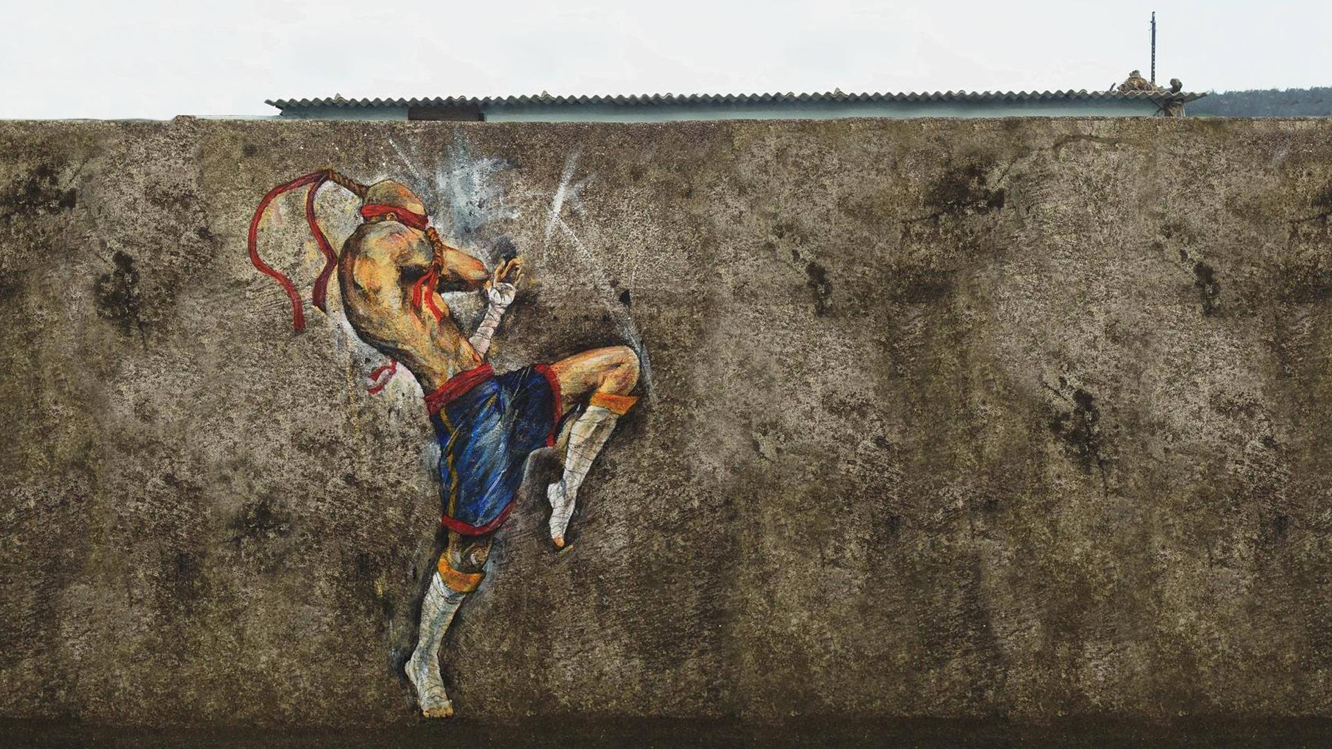 Muay Thai Lee Sin Art - HD Wallpaper 
