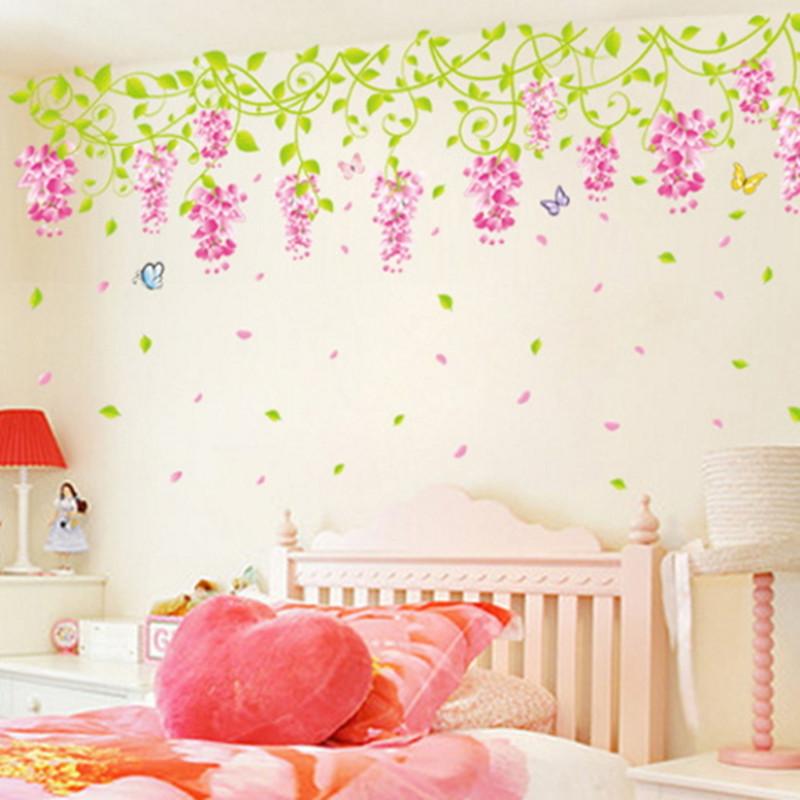 Girls Bedroom Wall Stickers - HD Wallpaper 