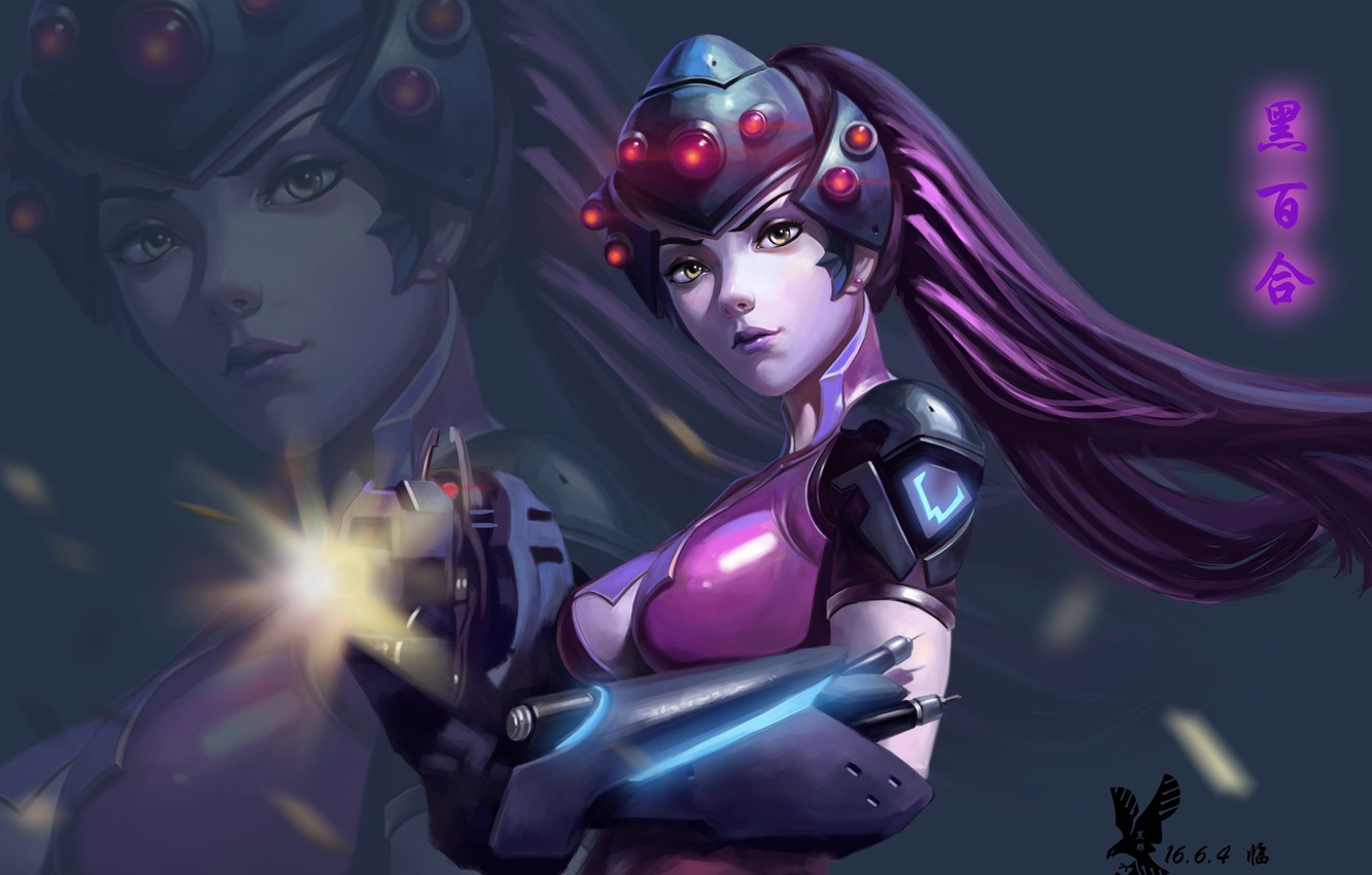 Photo Wallpaper Game, Blizzard Entertainment, Overwatch, - Overwatch Widowmaker Header - HD Wallpaper 