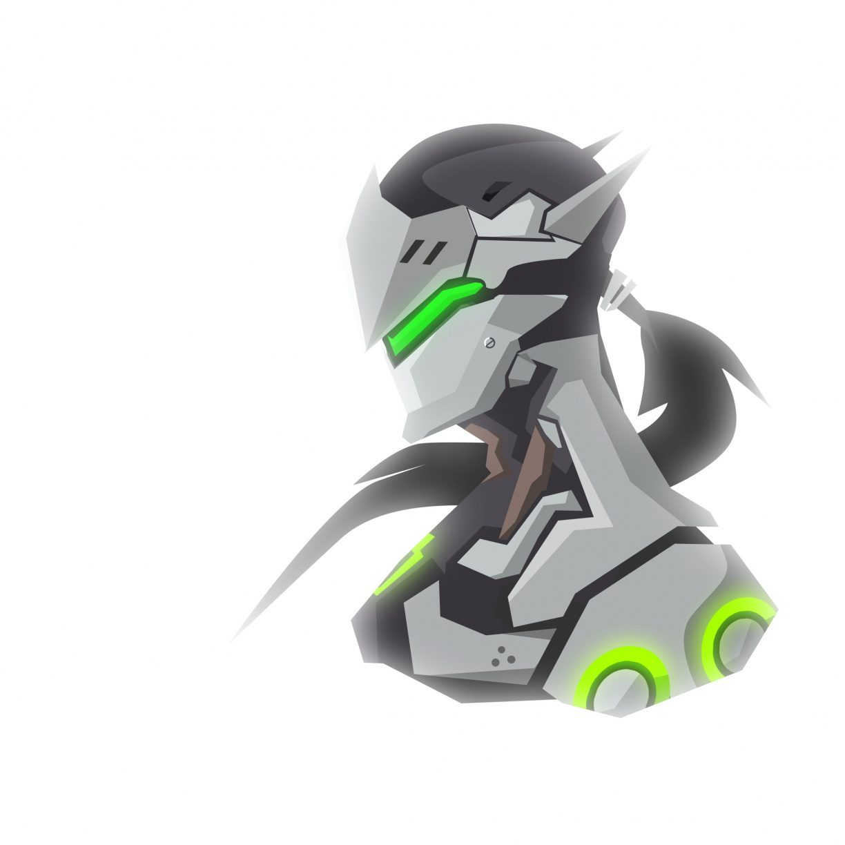 Genji Sticker - HD Wallpaper 