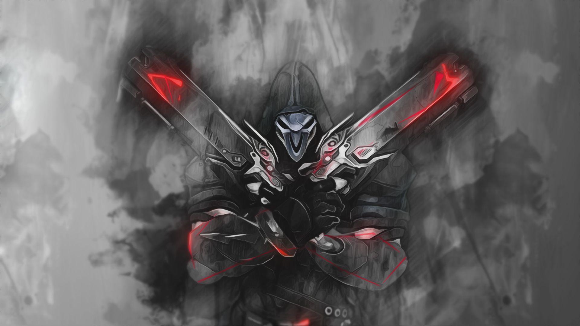 Hd Reaper Image Reaper Wallpaper Overwatch 19x1080 Wallpaper Teahub Io