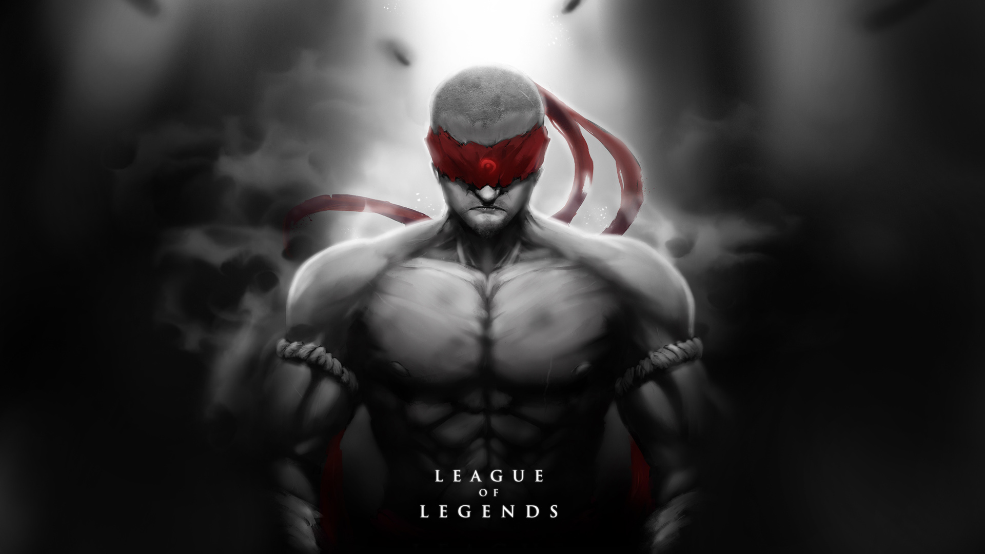 Muay Thai Lee Sin By Wacalac Hd Wallpaper Fan Art Artwork - Hd Wallpaper Lol Lee Sin - HD Wallpaper 