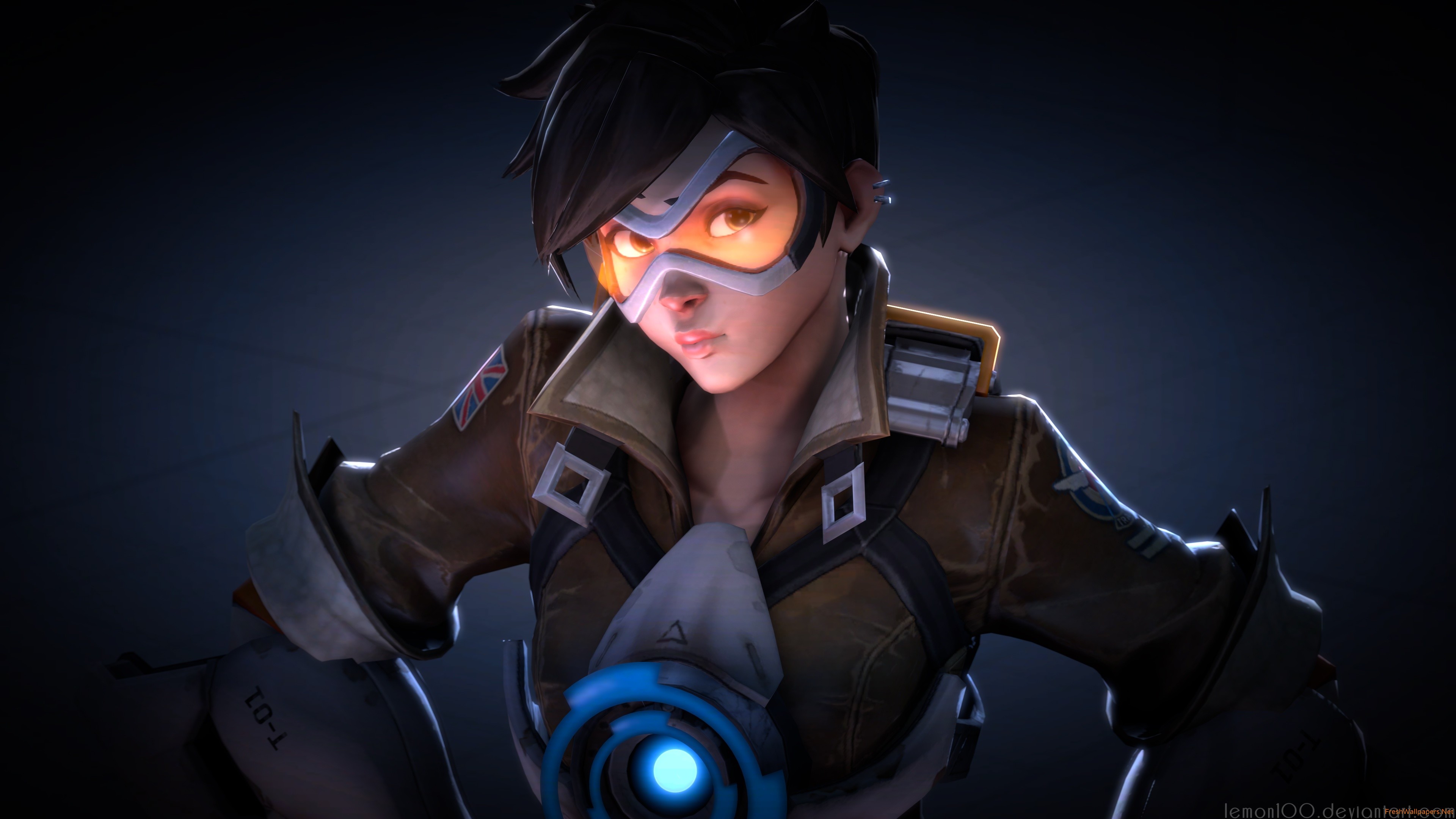 Overwatch Tracer Wallpaper Phone - HD Wallpaper 