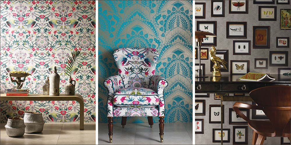 Durbar Wallpaper Matthew Williamson - HD Wallpaper 