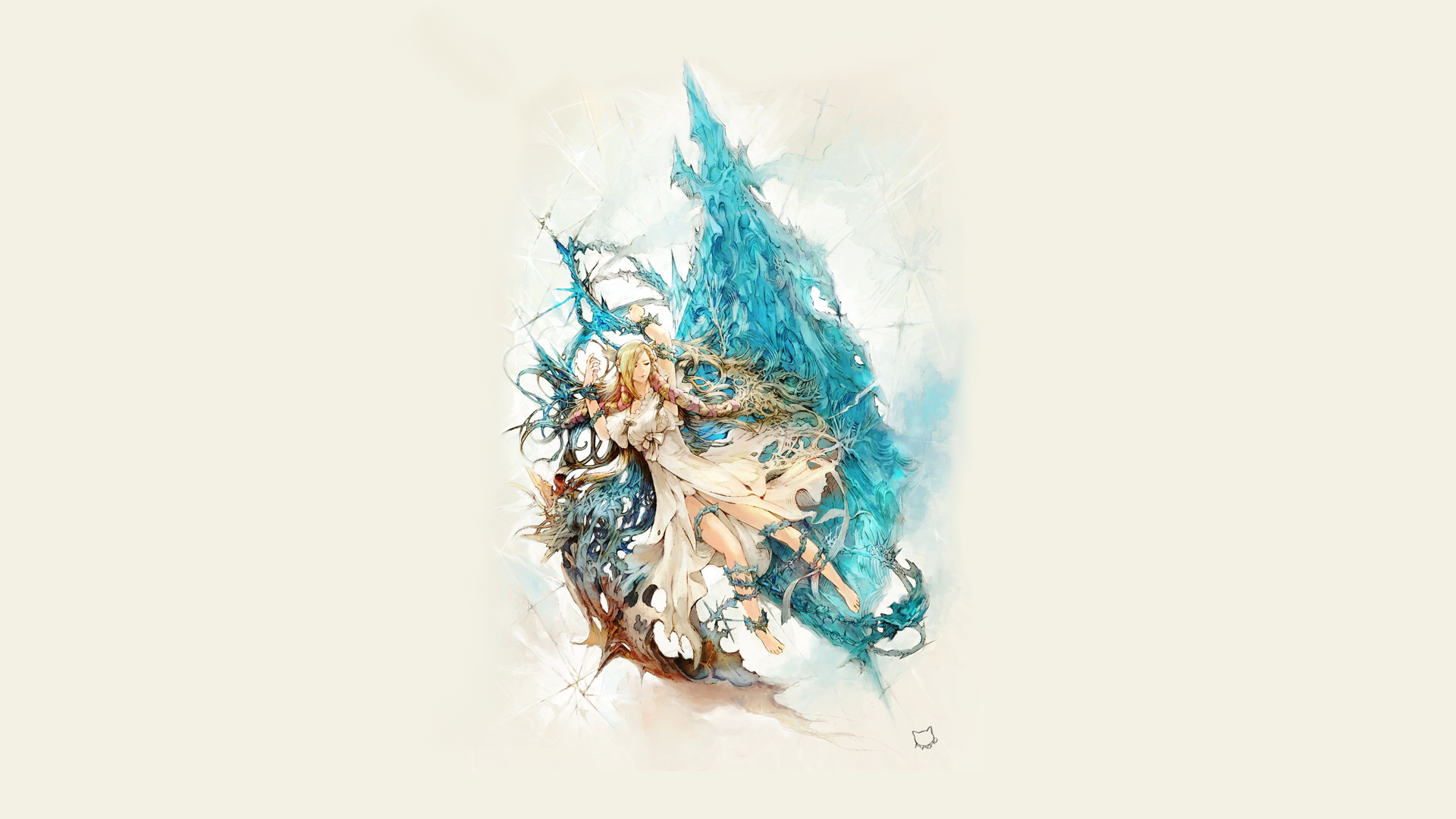 Final Fantasy 14 Artwork - HD Wallpaper 