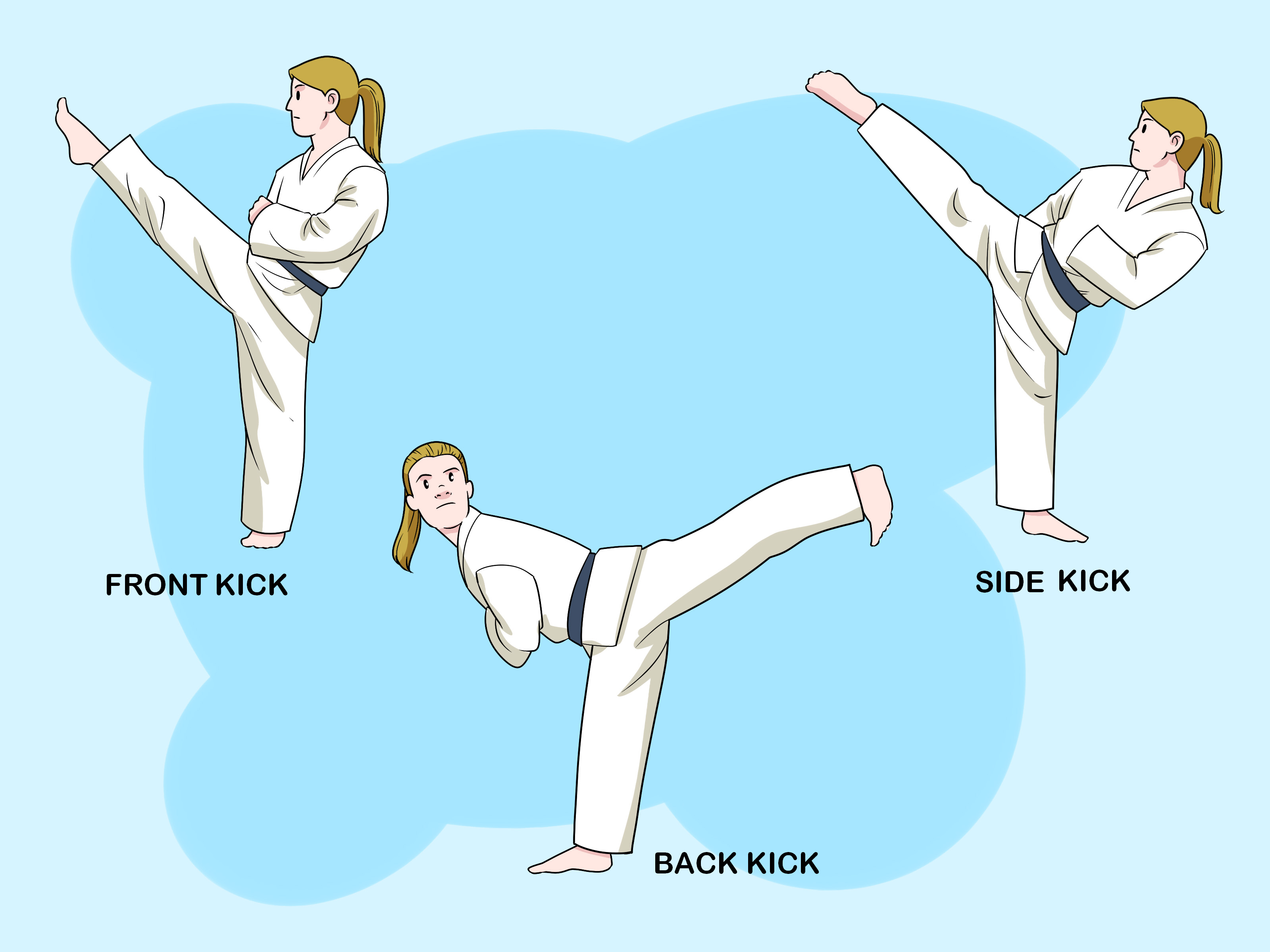 Image Titled Understand Basic Karate Step - Kung Fu - HD Wallpaper 