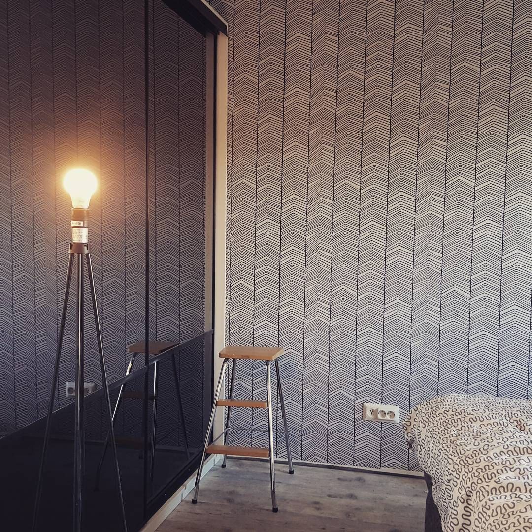 Herringbone Wallpaper Ferm Living - HD Wallpaper 