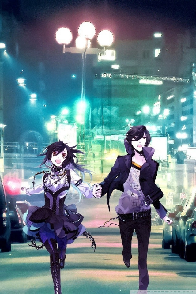 Anime Couple Wallpaper For Mobile - 640x960 Wallpaper 
