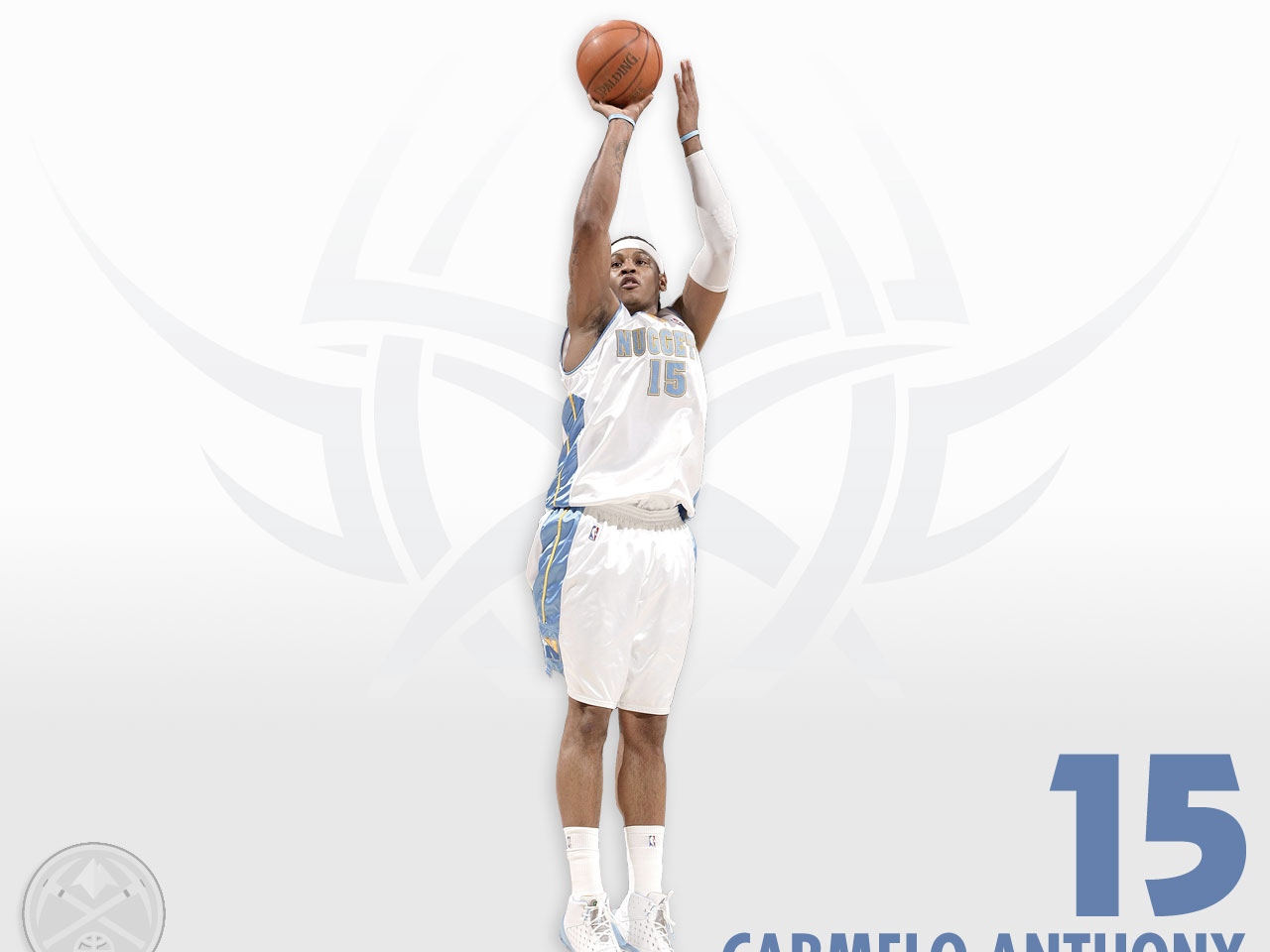 Wallpaper Carmelo Anthony, Jump, Basketball Player, - Carmelo Anthony Usa Shoot - HD Wallpaper 