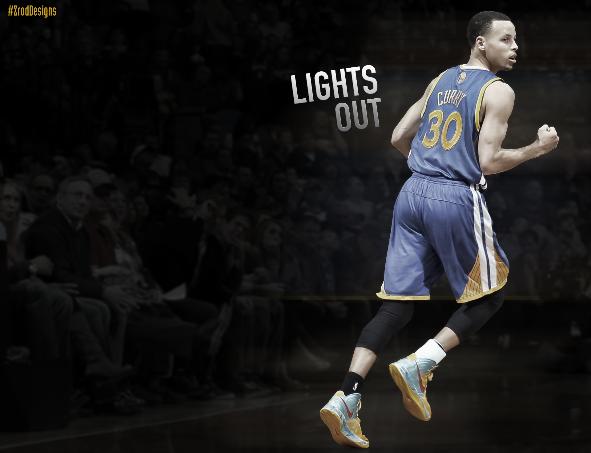 Stephen Curry Lights Out Wallpaper - Stephen Curry Wallpaper For Mac - HD Wallpaper 