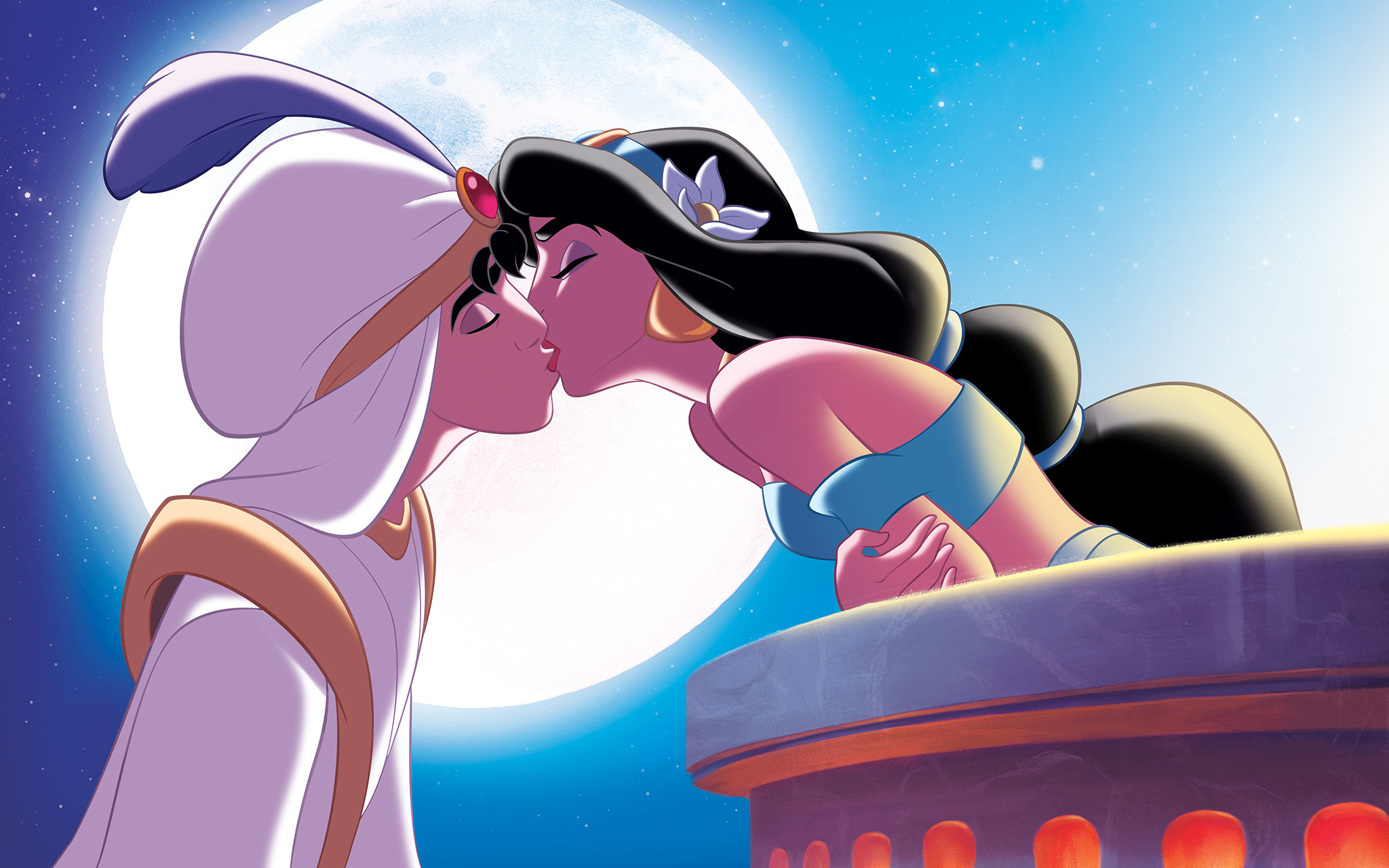 2048x1280, 
 Data Id 229780 
 Data Src /walls/full/0/c/a/229780 - Aladdin And Jasmine In Love - HD Wallpaper 