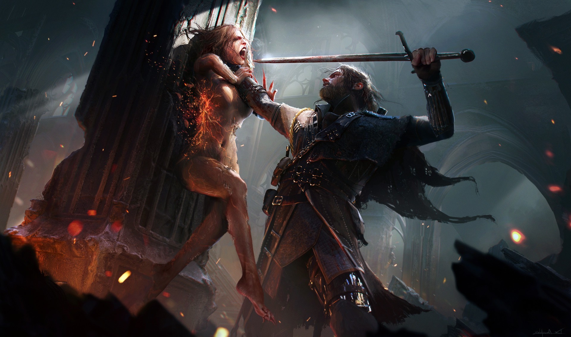1920x1134, 
 Data Id 292801 
 Data Src /walls/full/8/f/1/292801 - Witcher Wallpaper Art - HD Wallpaper 