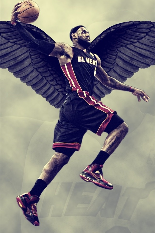 Lebron James With Wings - HD Wallpaper 