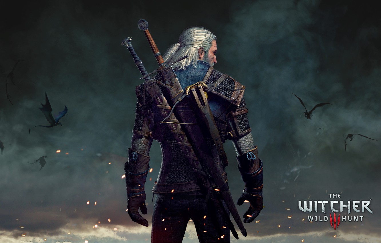 Photo Wallpaper The Witcher, The Witcher, Geralt, Cd - Witcher Wallpaper Hd - HD Wallpaper 
