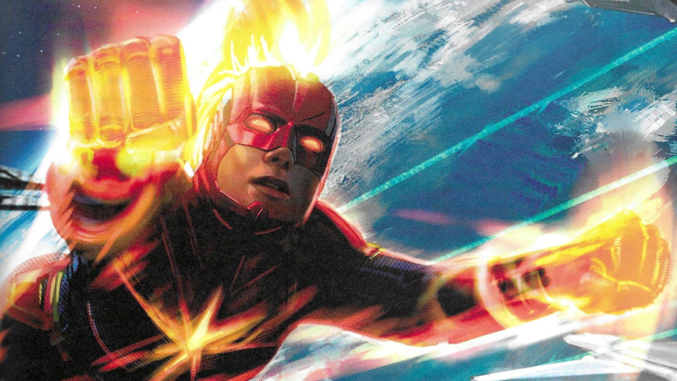 Captain Marvel Binary Powers - HD Wallpaper 