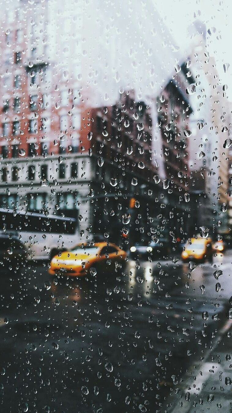 Beautiful Rainy Day Iphone Wallpaper - Iphone Wallpaper Rain - HD Wallpaper 