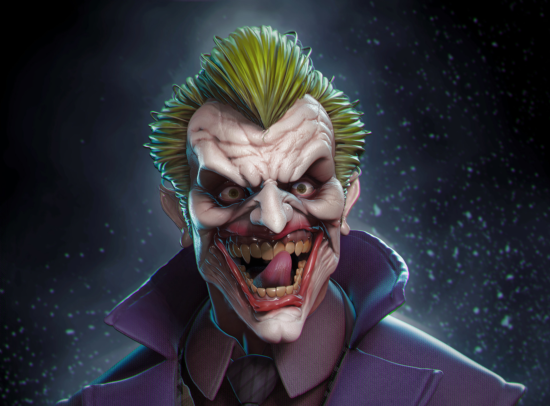 Zbrush Joker - HD Wallpaper 