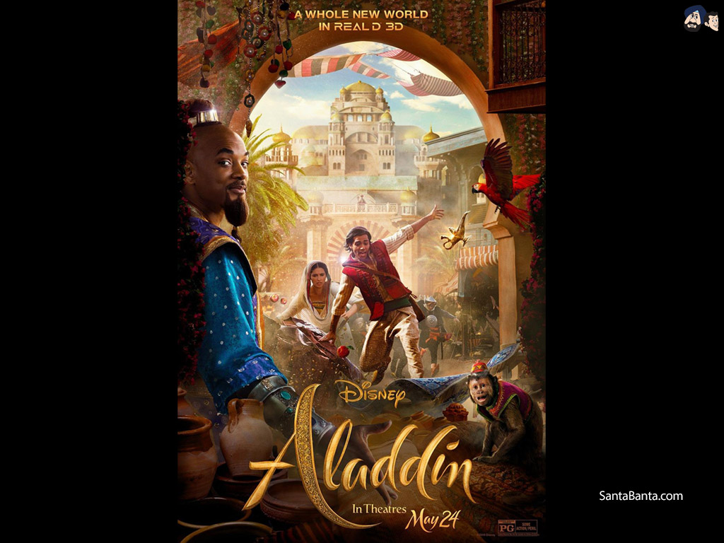Aladdin - Aladdin 2019 Movie Poster - HD Wallpaper 