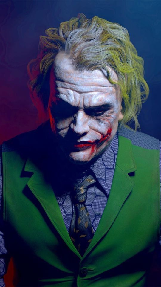 Heath Ledger Joker Wallpaper 4k - HD Wallpaper 