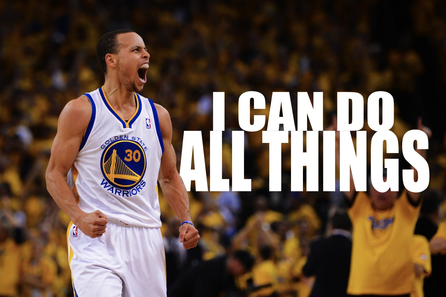 Stephen Curry I Can Do All Things - HD Wallpaper 