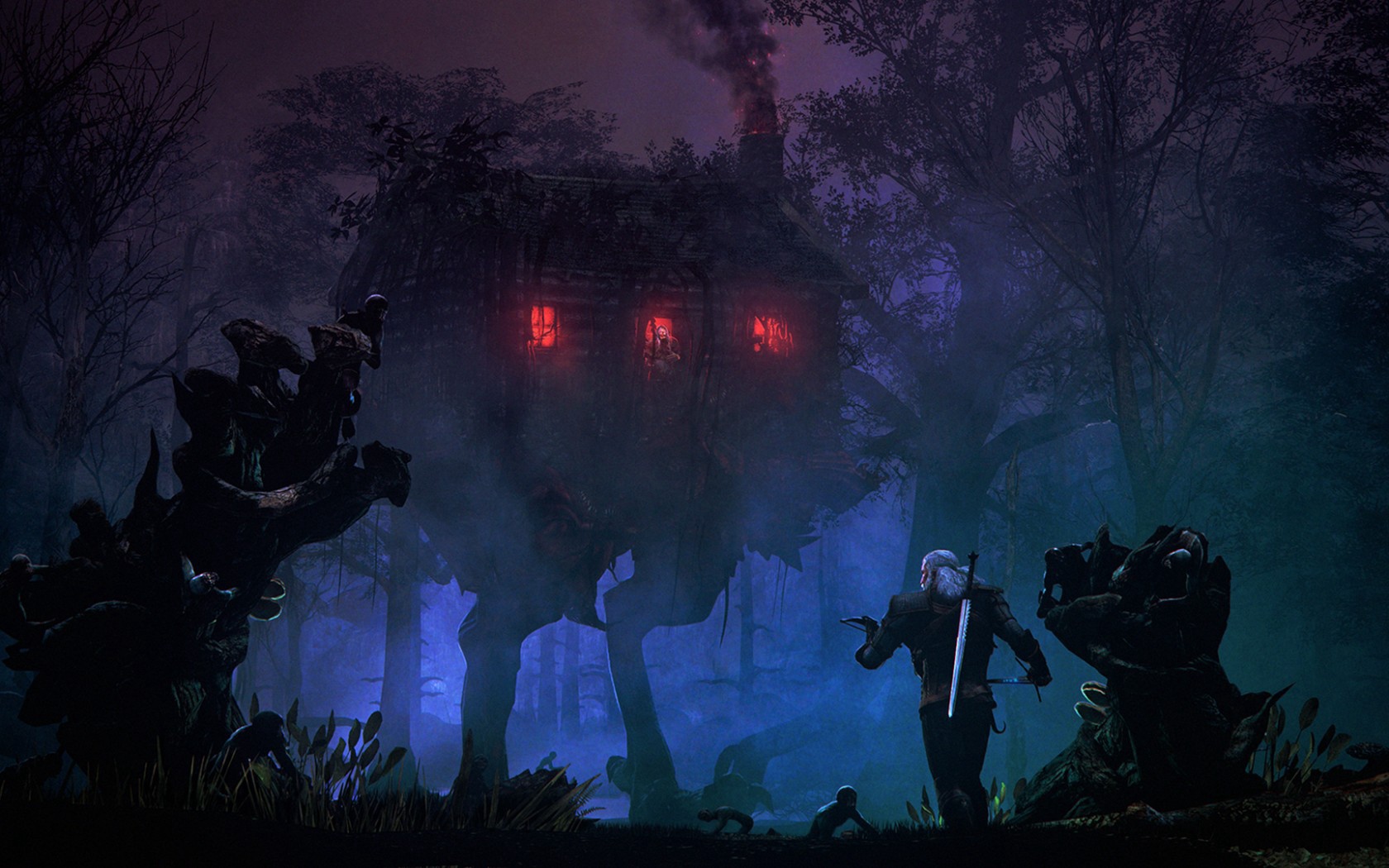 Wallpaper The Witcher 3, Wild Hunt, Geralt Of Rivia - Witcher 3 - HD Wallpaper 
