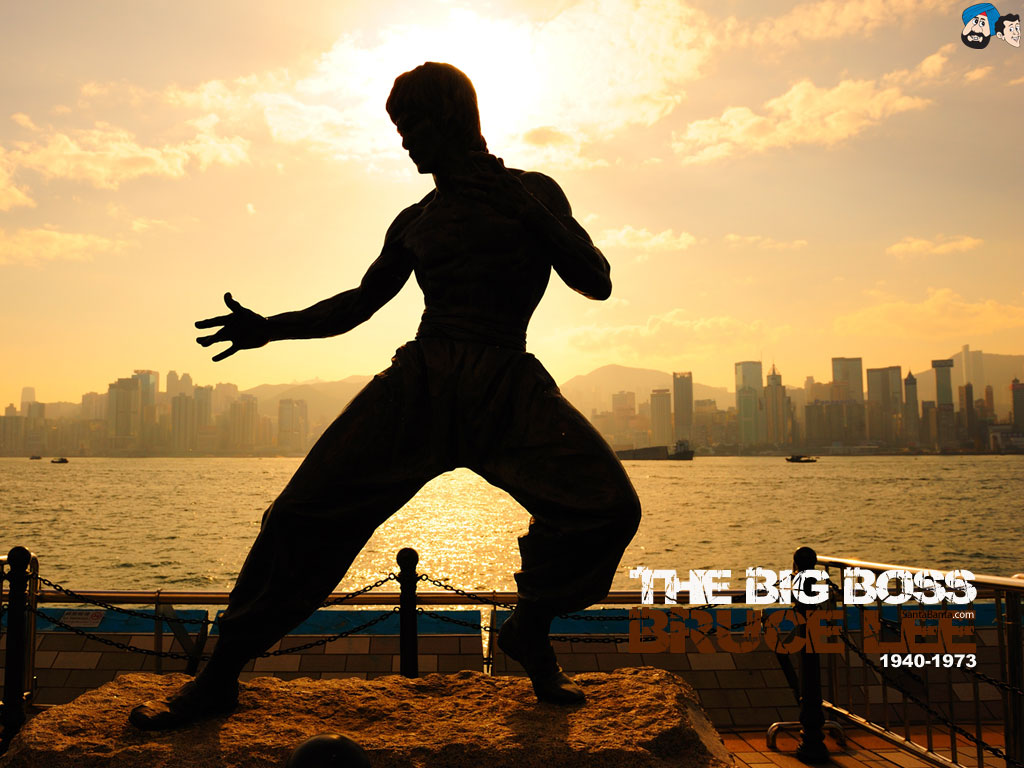 Bruce Lee Wallpaper - Bruce Lee Statue - HD Wallpaper 