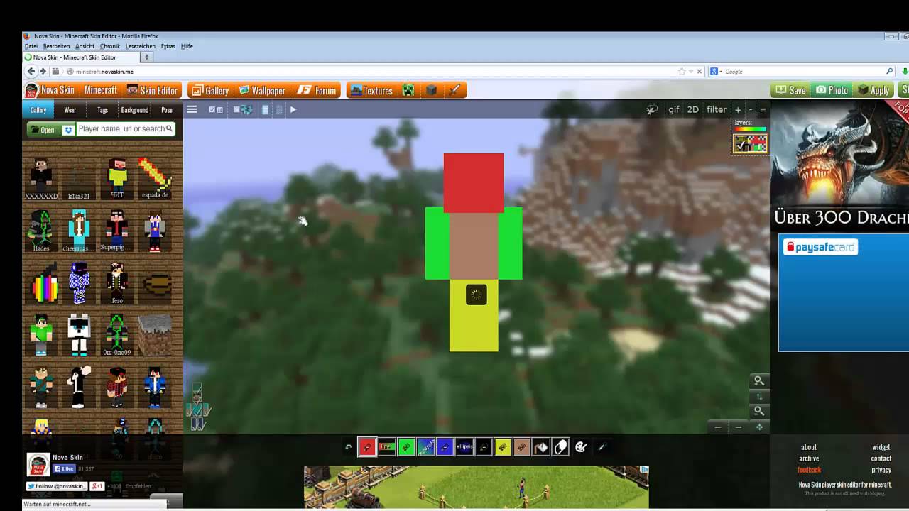 Minecraft Herobrine E Skins - HD Wallpaper 