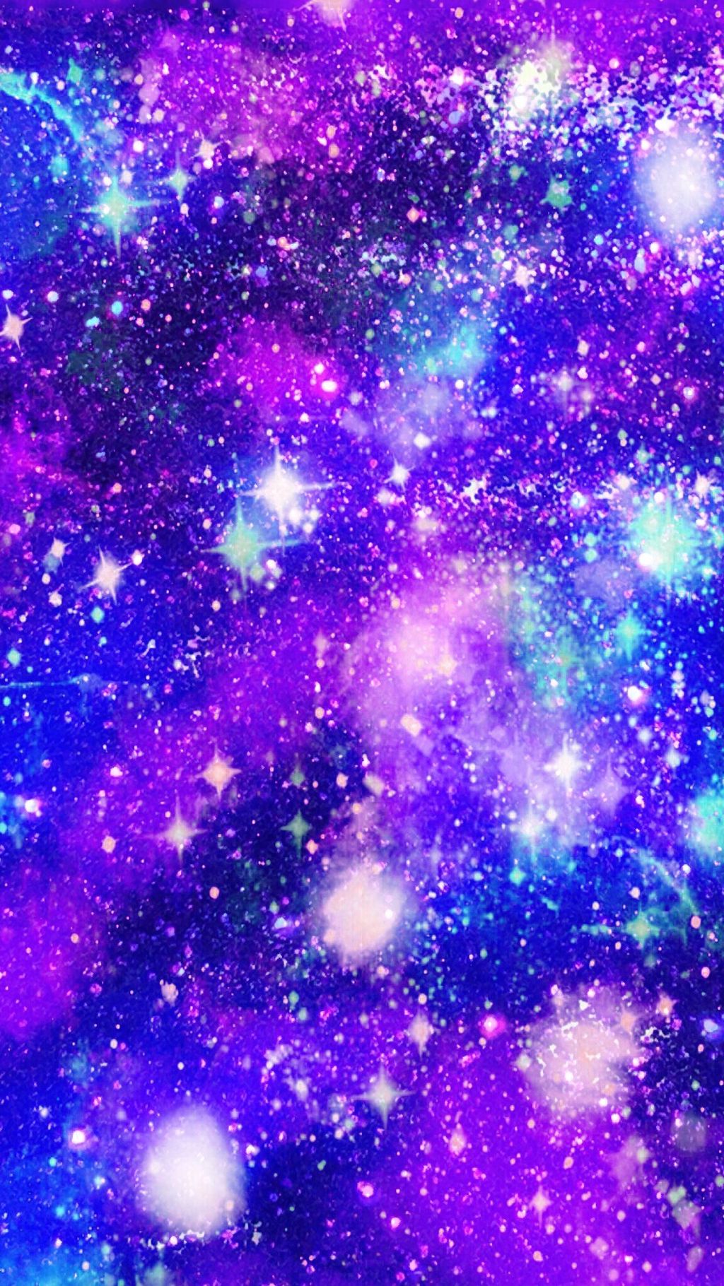 blue and purple glitter background