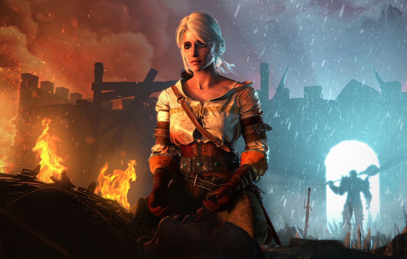 Photo Wallpaper Wild Hunt, Witcher 3, Cd Projekt Red, - Witcher - HD Wallpaper 