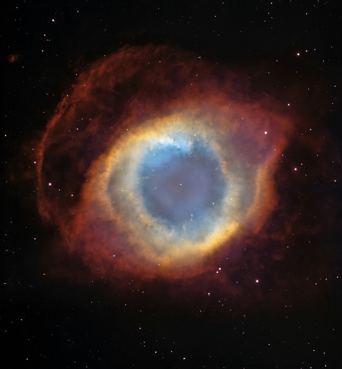 Blue, Galaxy, Rainbow - Stars That Look Like Eyes - HD Wallpaper 