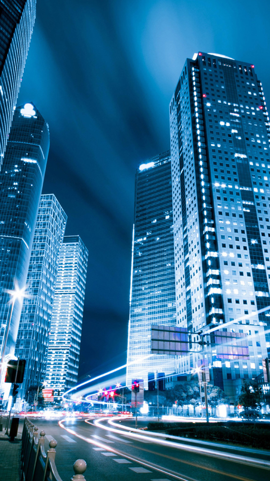 Urban Landscape Wallpaper Galaxy S5 Wallpapers 
 Data-src - Building Night - HD Wallpaper 